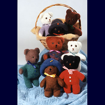 Fiber Trends Baby Bears Knitting Pattern 201x