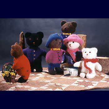 Fiber Trends The Marigold Bears Knitting Pattern 202x