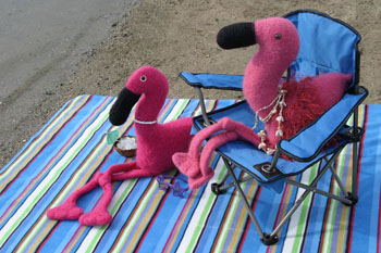 Fiber Trends Flamingo Beach Party Pattern 221