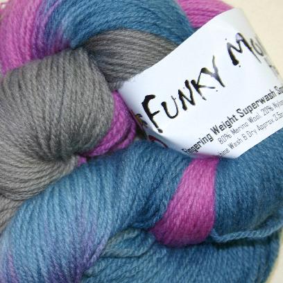 Funky Monkey Handpaints Sock Yarn - Office Party