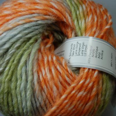 Gedifra Fashion Trend Stripe Yarn 4622 Orange-G...