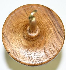 Heartwood Spindle - Fancy Maple Drop Spindle - 2.5 inch 0.75 oz