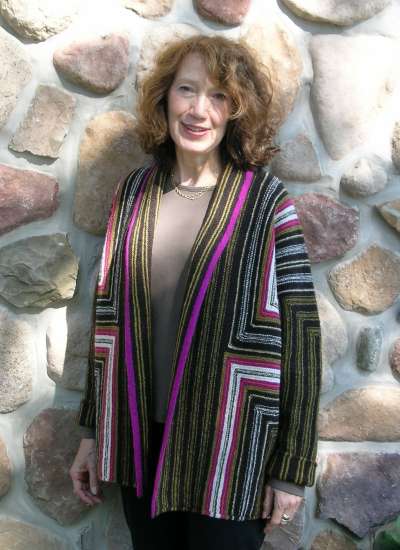 Harrisville Designs Vivian Hoxboro Harrisville Jacket Kit 03
