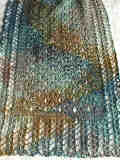 Heartstrings   #A7 Reversible Lace Cables Scarf Pattern