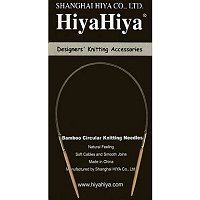 HiyaHiya Circular Bamboo Needles for Knitting