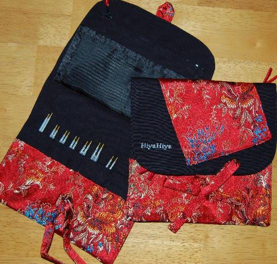 HiyaHiya Interchangeable Steel Knitting Needle Set - Small in Colorway Red