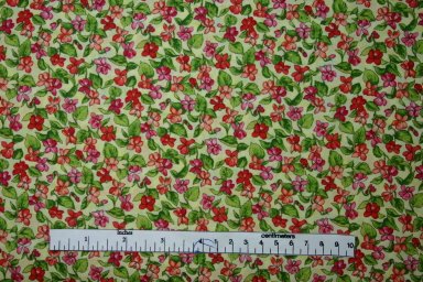 Hoffman Fabrics Print - Wild About Flowers 9811 Honey