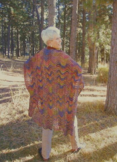Interlacement Yarns Feather and Fan Hapi Wrap Pattern IP 22