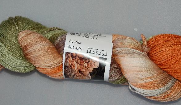 Ivy Brambles Bamboo Silk Sock Yarn 001 Acadia