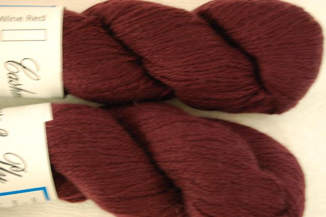 Ivy Brambles Cashmere 2-Ply Yarn - 13 Wine Red