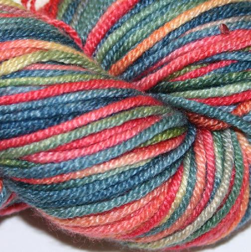 Ivy Brambles Silk and Wool Worsted Circus - Limited Edition Yarn
