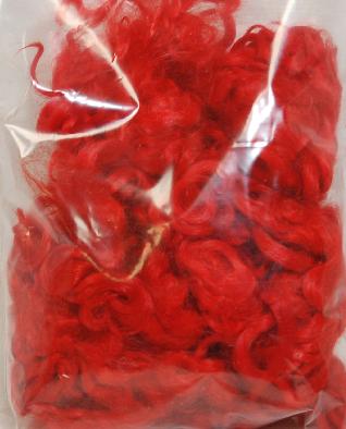 Ivy Brambles Border Leicester Curly Locks 1oz bag - #714 Red Ivy Brambles Border Leicester Curly Locks 1oz bag - #714 Red