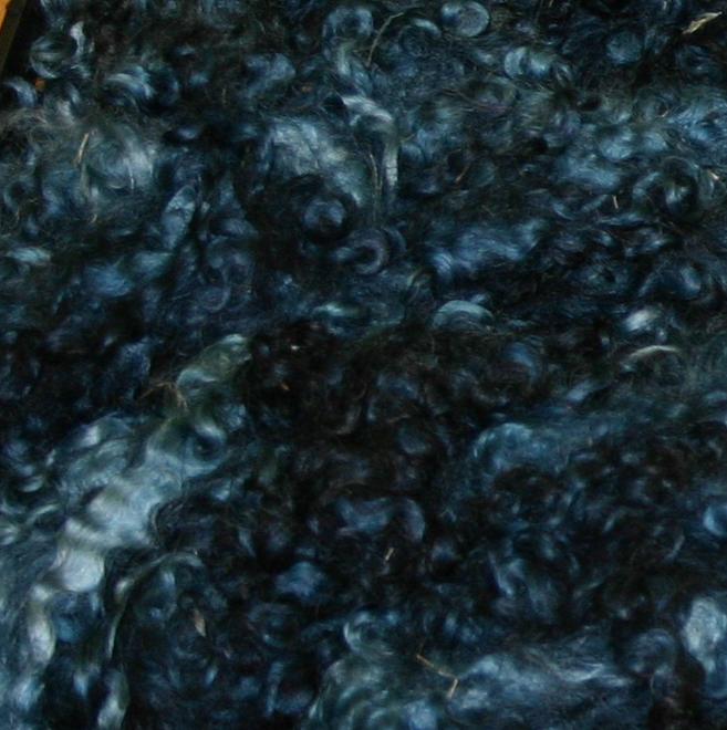 Ivy Brambles Lincoln Curly Locks 1oz bag - Blues Ivy Brambles Lincoln Curly Locks 1oz bag - Blues