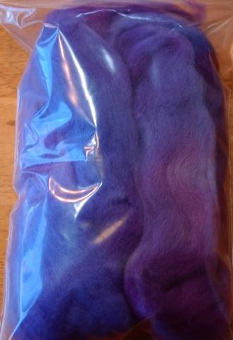 Ivy Brambles Hand Dyed Felting Roving #013 Wood...