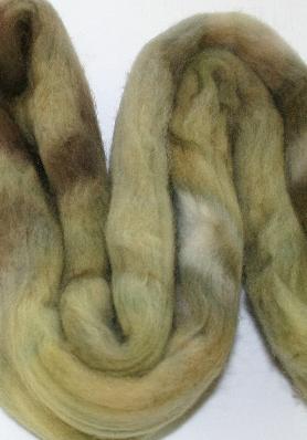 Ivy Brambles Hand Dyed Felting Roving #110 Pine Tree