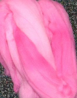 Ivy Brambles Hand Dyed Felting Roving #319 Pinks