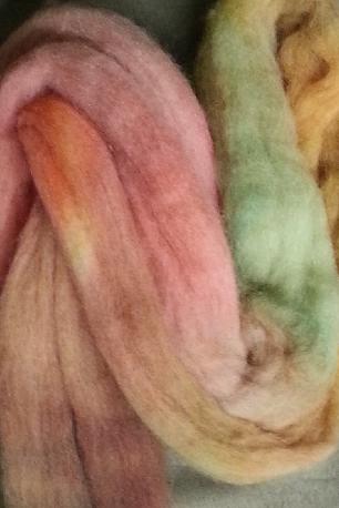Ivy Brambles Hand Dyed Felting Roving #350 Forever Autumn Ivy Brambles Hand Dyed Felting Roving #350 Forever Autumn