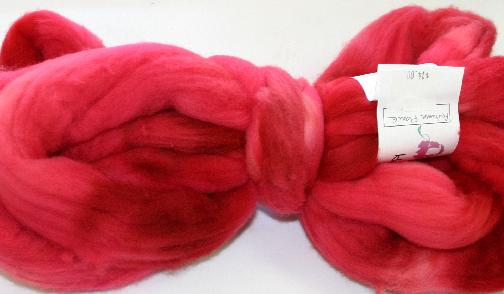 Ivy Brambles Merino 4oz Roving - Autumn Flame