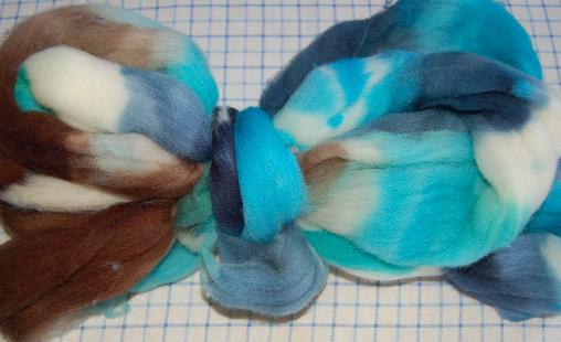 Ivy Brambles Merino 4oz Roving - Barrier Reef