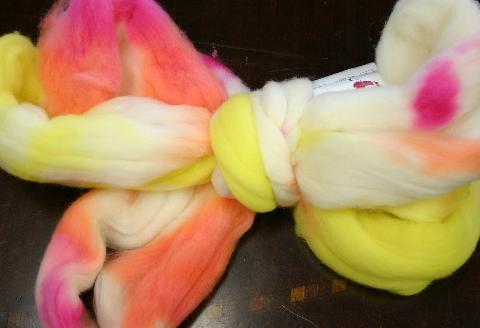 Ivy Brambles Merino 4oz Roving - Candy