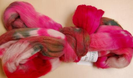 Ivy Brambles Merino 4oz Roving - Cherry Blossom
