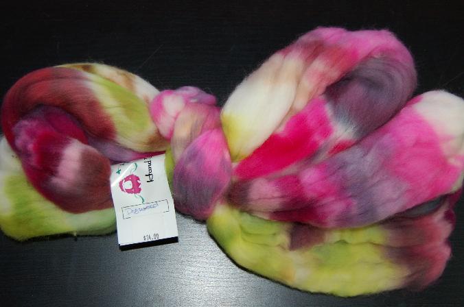 Ivy Brambles Merino 4oz Roving - Dogwood