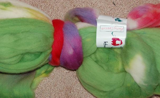 Ivy Brambles Merino 4oz Roving - Early Crocus