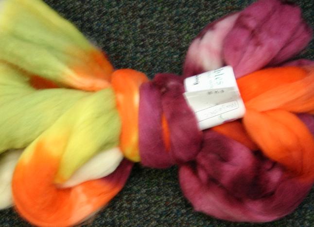 Ivy Brambles Merino 4oz Roving - Majestic