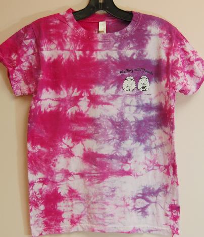 Knitting With Friends® - Tie-Dyed T Shirts