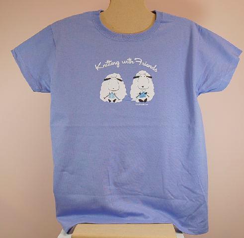Knitting With Friends�  Small T-Shirt - Sheep D...