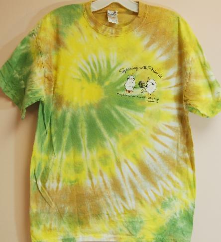 KWF Tie-Dyed   Medium T Shirt - Dizzy Design in...