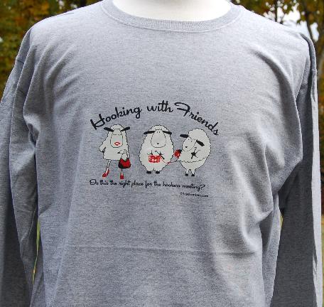 Hooking With Friends�    Small Long Sleeve T-Sh...