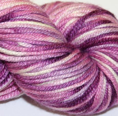 Ivy Brambles Silk and Wool Worsted Lilac - Limited Edition Yarn