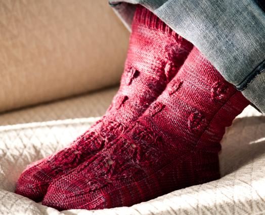 Autumn Flame Sock Kit