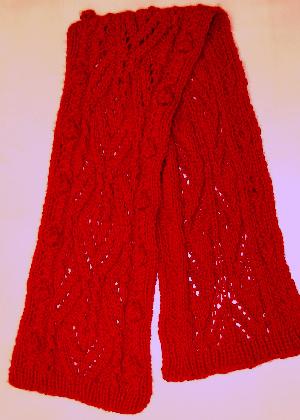 Hyacinth Cashmere Lace Scarf Kit