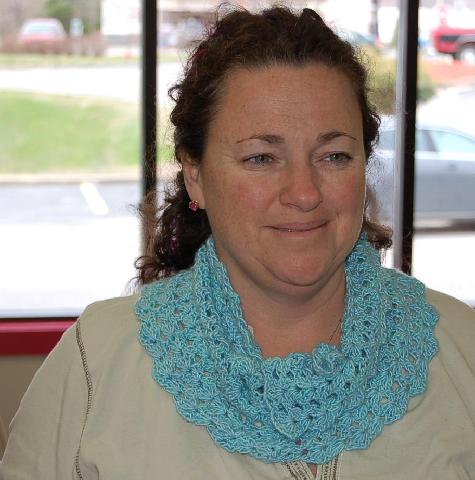 Ivy Brambles Lacy Crochet Up or Down Cowl Pattern