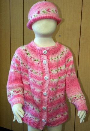 Ivy Brambles Sweet Dreams Hat and Cardigan Pattern #58