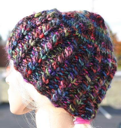 Twisted Rib Hat Kit in Berroco Borealis Twisted Rib Hat Kit in Berroco Borealis