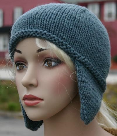 Ivy Brambles Wildcat Knit Earflap Hat Pattern