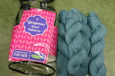 Jade Sapphire Cashmere Scarf for Her Kit - Siren