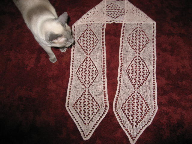 Jade Sapphire Diamondhead Scarf Pattern Jade Sapphire Diamondhead Scarf Pattern