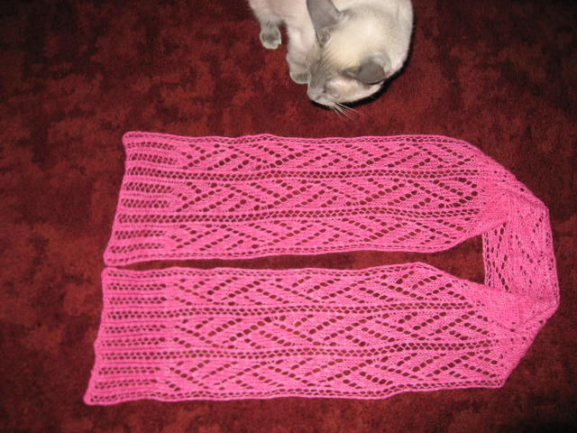 Jade Sapphire Stony Lane Scarf Pattern