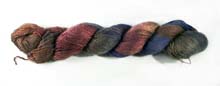 Jade Sapphire Silk Cashmere Yarn #009 Anyas Garden