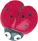 #20450 Ladybug Button from JHB Buttons