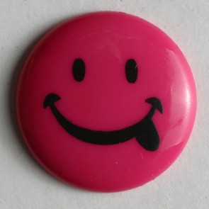 #211080 1/2 inch Happy Face Button from JHB Buttons