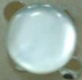 #71218 Round 1/4 inch (7mm) White Shell Button from JHB Buttons