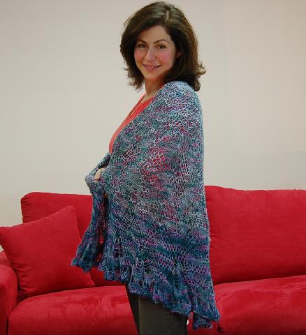 Jocre Arts Bayou Butterfly Lace Shawl