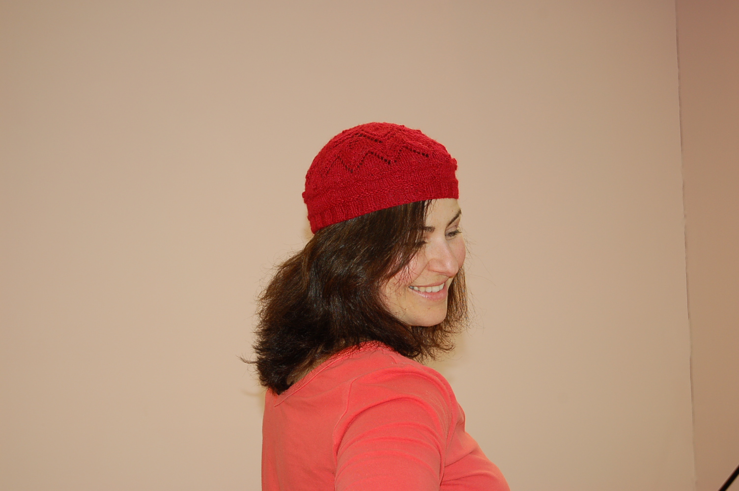 Jocre Arts Lace Beret - red
