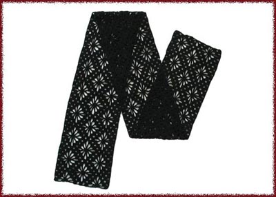 Jojoland Crocheted Cashmere Scarf Pattern #2-102-01