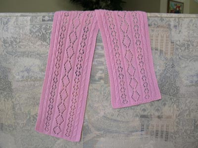 Jojoland Cashmere Scarf Pattern #C222-01